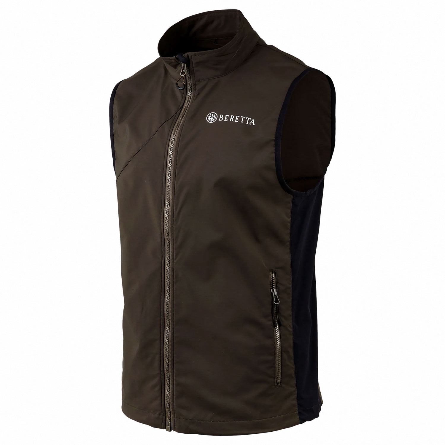 Beretta Men's Turkey Hunting EVO Vest – Lightweight, Watertight Windshell Vest, Regular Fit With Zippered Pockets
