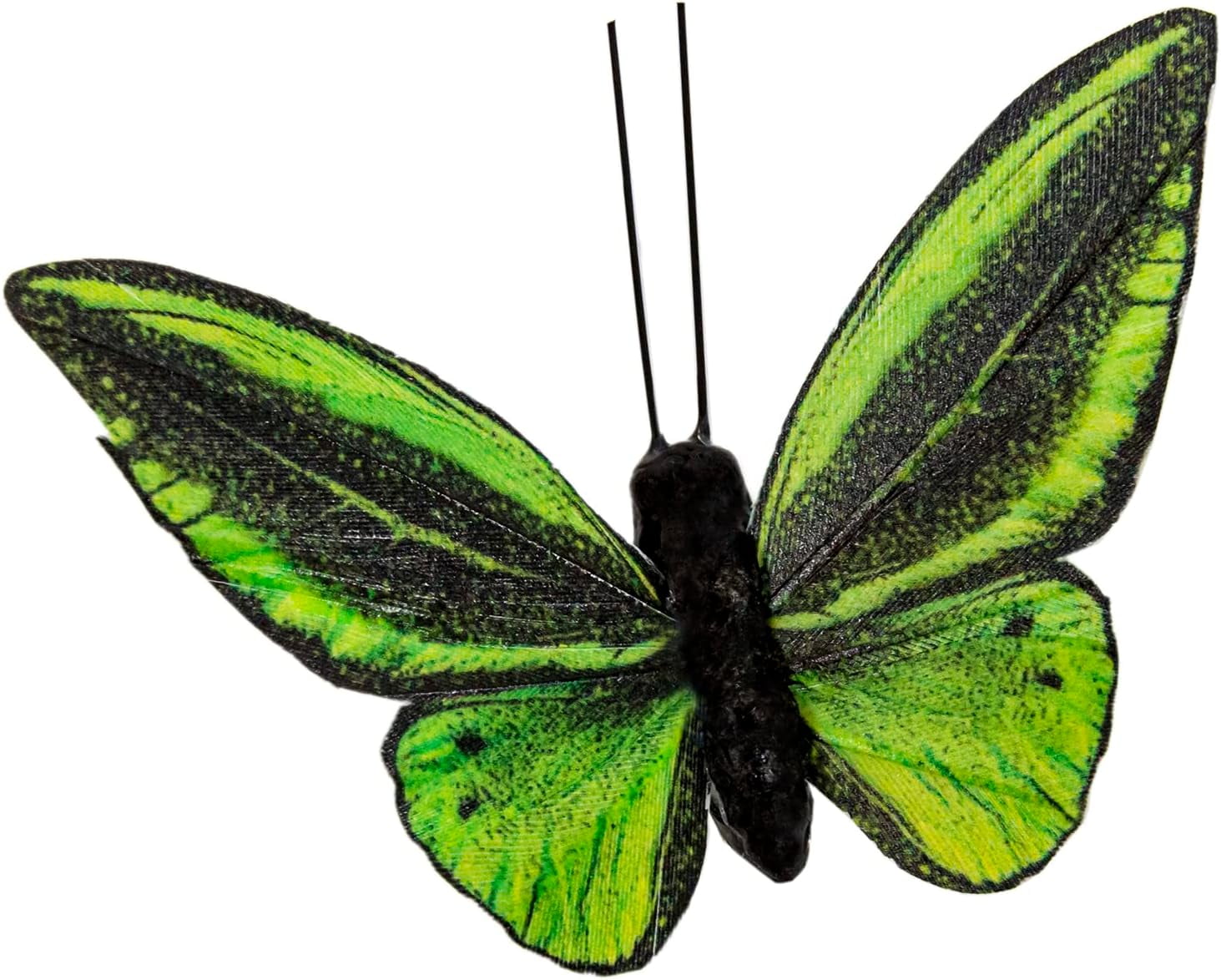 Berfutall-Artificial Feather 3D Butterfly Party Decorations Set of 12 Color Ornaments for Christmas Tree(C)…