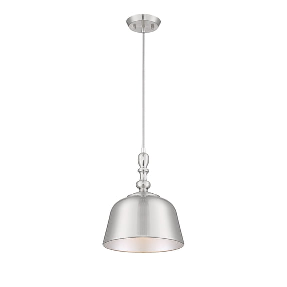 Berg 1-Light Pendant in Satin Nickel