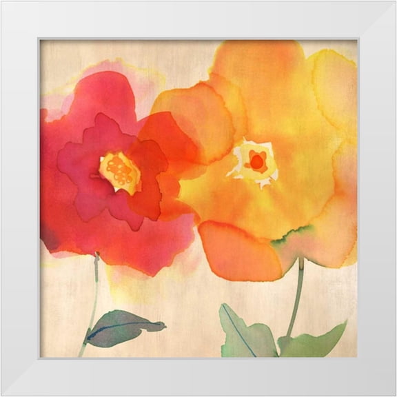 Berg, Margaret 12x12 White Modern Wood Framed Museum Art Print Titled - So Joyful II