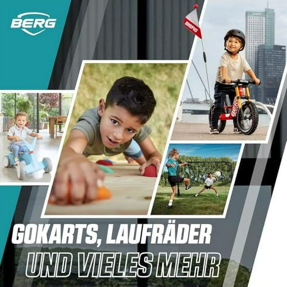 Berg Nexo - Folding Scooter - 3 Wheel Scooter for Kids - Toddler Scooter - Light Up Scooter