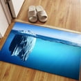 thumbnail image 1 of Berg Rug, Berg Landscape Rugs, Sea Rug, Landscape Rugs, Blue Rug, Front Door Rug, Anti-Slip Carpet, Bathroom Rug, Luxury Rug, Runner Rug, 2.3'x3.3' - 70x110 cm, 1 of 5