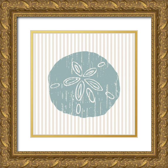 Berg, Sabine 12x12 Gold Ornate Wood Framed with Double Matting Museum Art Print Titled - From the Sea II