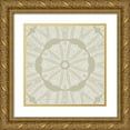 thumbnail image 1 of Berg, Sabine 12x12 Gold Ornate Wood Framed with Double Matting Museum Art Print Titled - Kaleidoscope Duo IV, 1 of 4