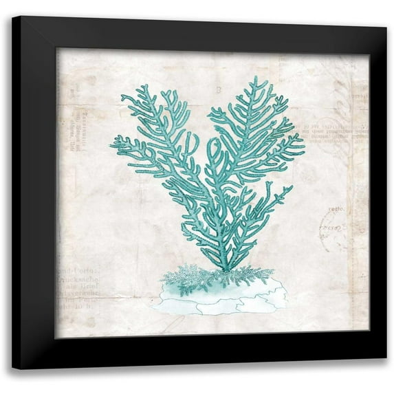 Berg, Sabine 15x15 Black Modern Framed Museum Art Print Titled - Under the Sea II