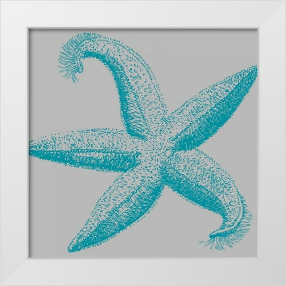 Berg, Sabine 20x20 White Modern Wood Framed Museum Art Print Titled - Sea Stars I