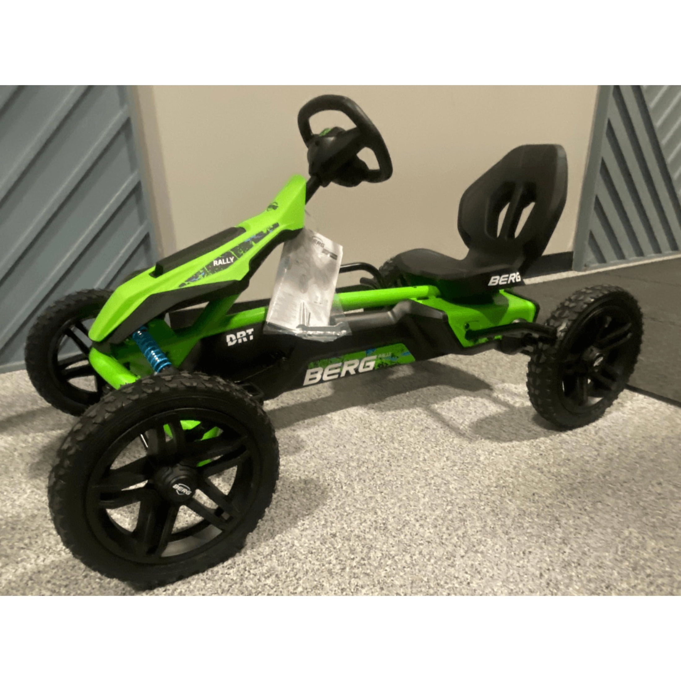 Berg Toys Schertz Pedal Kart Closeout - Rally Drt Green - Walmart.com