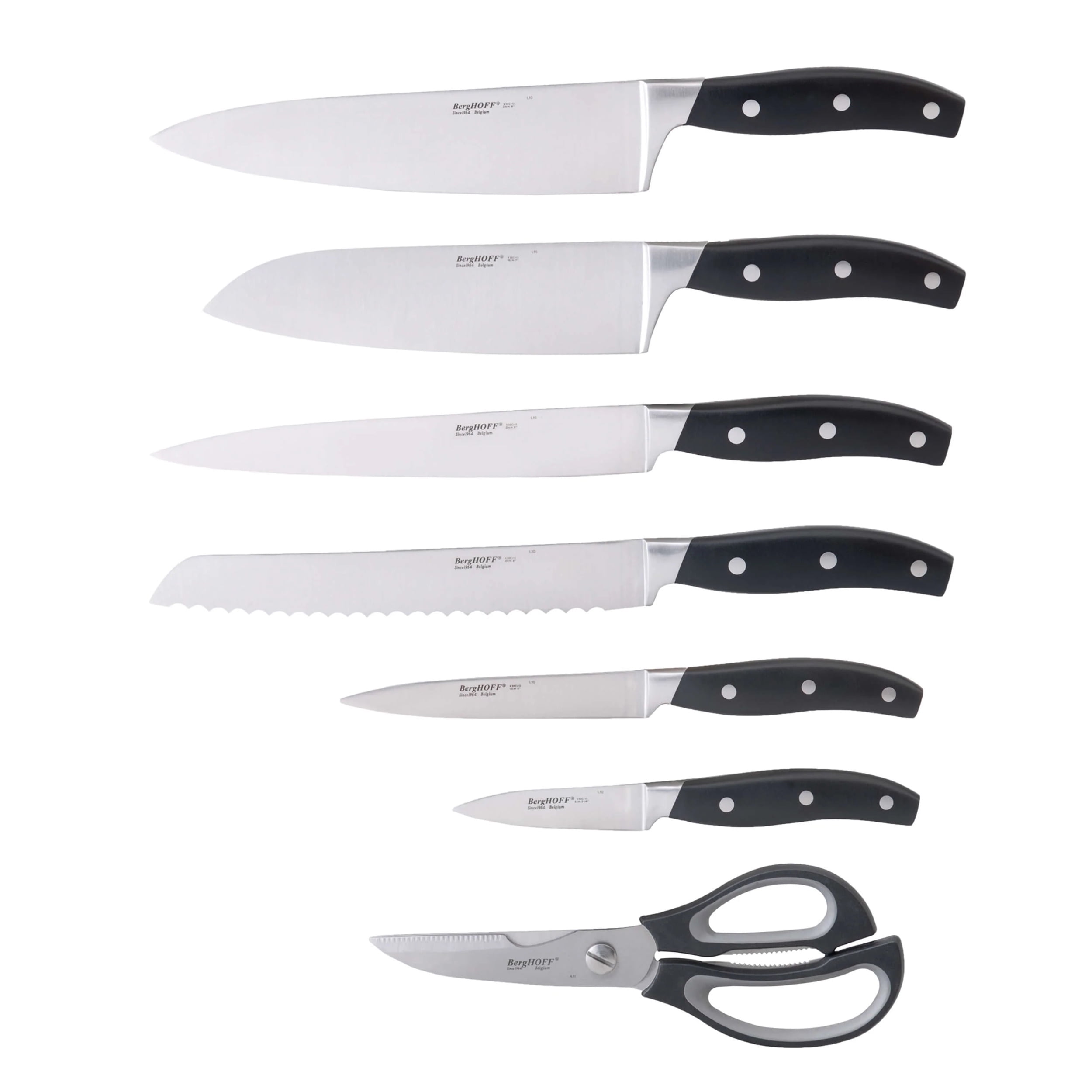 BergHOFF 7Pc Forged Stainless Steel Knife Set