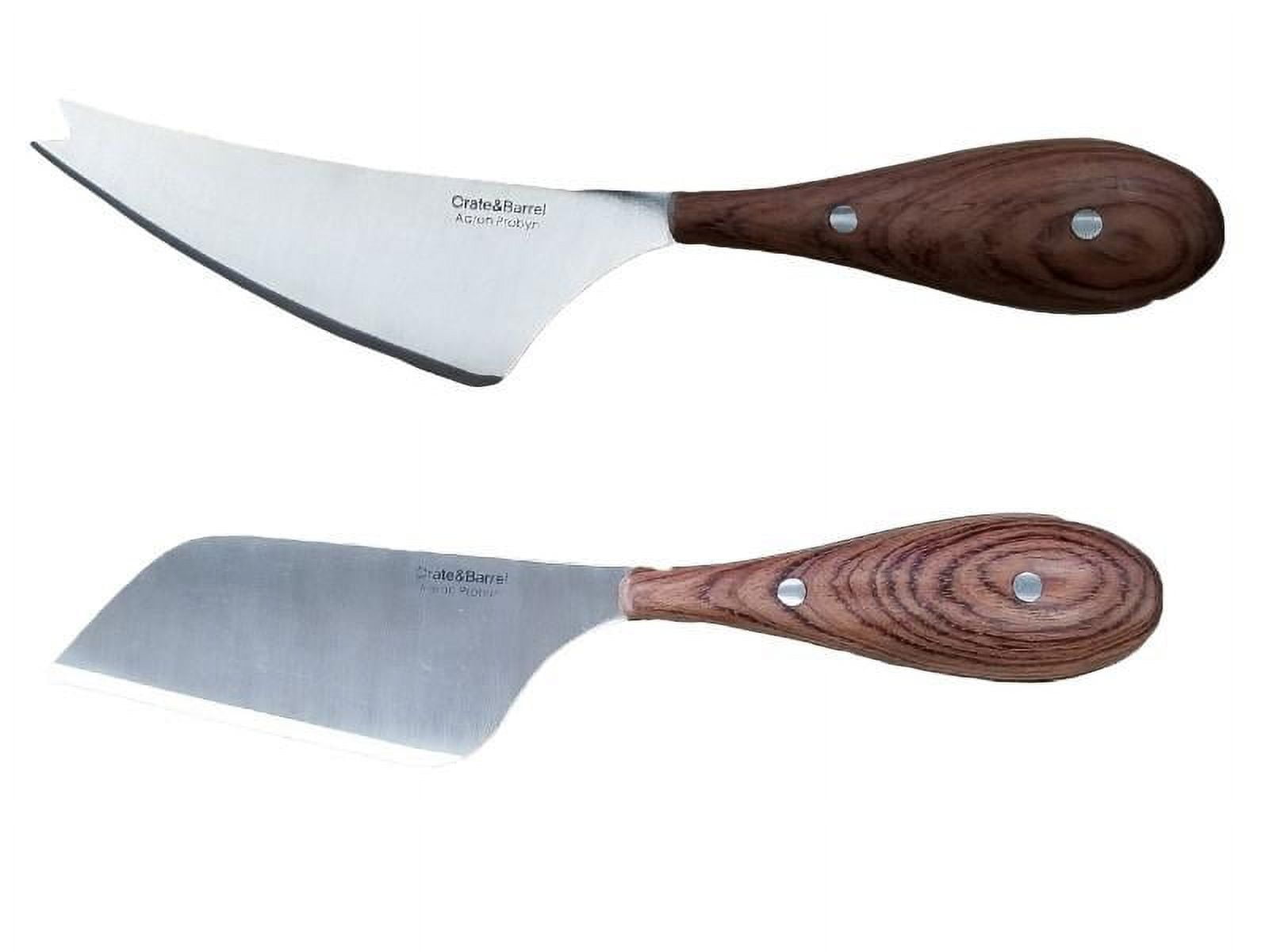 BergHOFF BergHOFF Aaron Probyn 2 Piece Stainless Steel Cheese Knife Set with Wood Handles