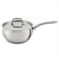 thumbnail image 1 of BergHOFF Belly Shape 18/10 Stainless Steel 8" Sauce Pan with SS Lid, 3.2qt., 1 of 5