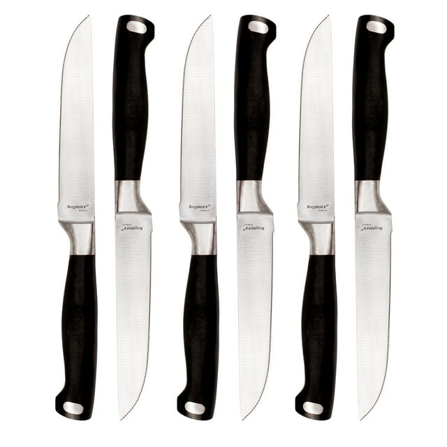 BergHOFF Bistro 7pc Steak Knives with Wood Storage Case main image 1