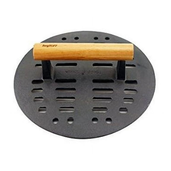 BergHOFF Cast Iron Slotted Steak Press