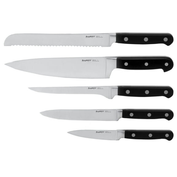 BergHOFF Essentials Contempo 5Pc Stainless Steel Knife Set