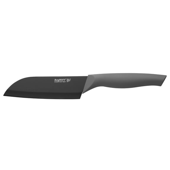 BergHOFF Essentials Stainless Steel Santoku Knife with Sleeve, 6"