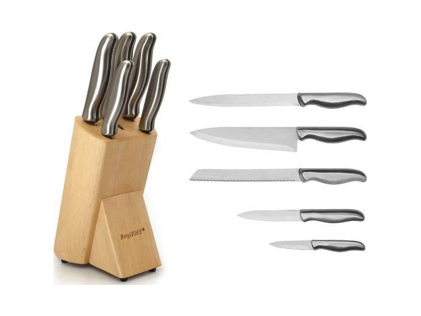 BergHOFF International Essentials 6 Piece Knife Block Set