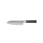 BergHOFF Essentials 7" Stainless Steel Santoku Knife with Holes