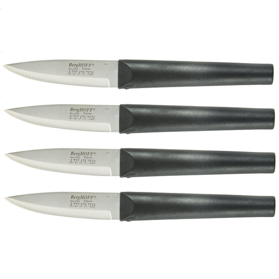 BergHOFF Geminis Stainless Steel Paring Knife, Set of 4, 4"