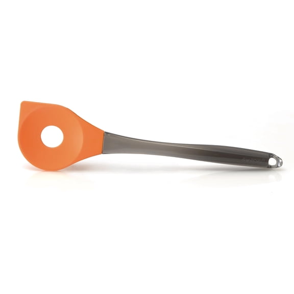 BergHOFF Geminis Silicone Salad Slotted Spoon, Orange