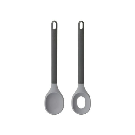 BergHOFF Leo 12" Nylon Salad Serving Set, Gray