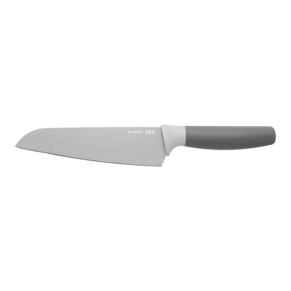 BergHOFF Leo 6.75" Stainless Steel Santoku Knife, Gray