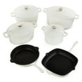 thumbnail image 1 of BergHOFF Neo 10pc Cast Iron Cookware Set, White, 1 of 8