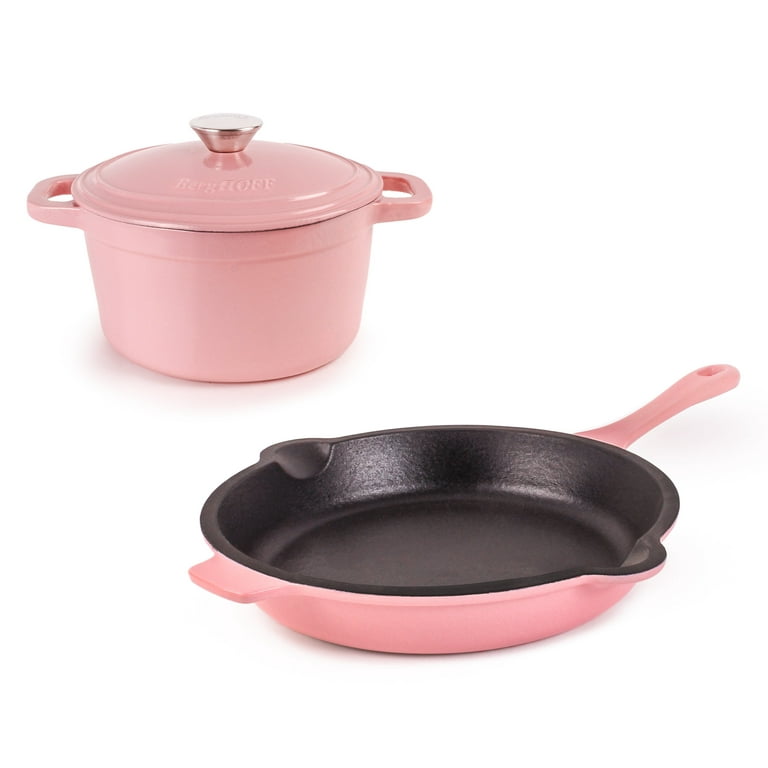 BergHOFF Neo Enameled Cast Iron 4 Piece Cookware Set - Red