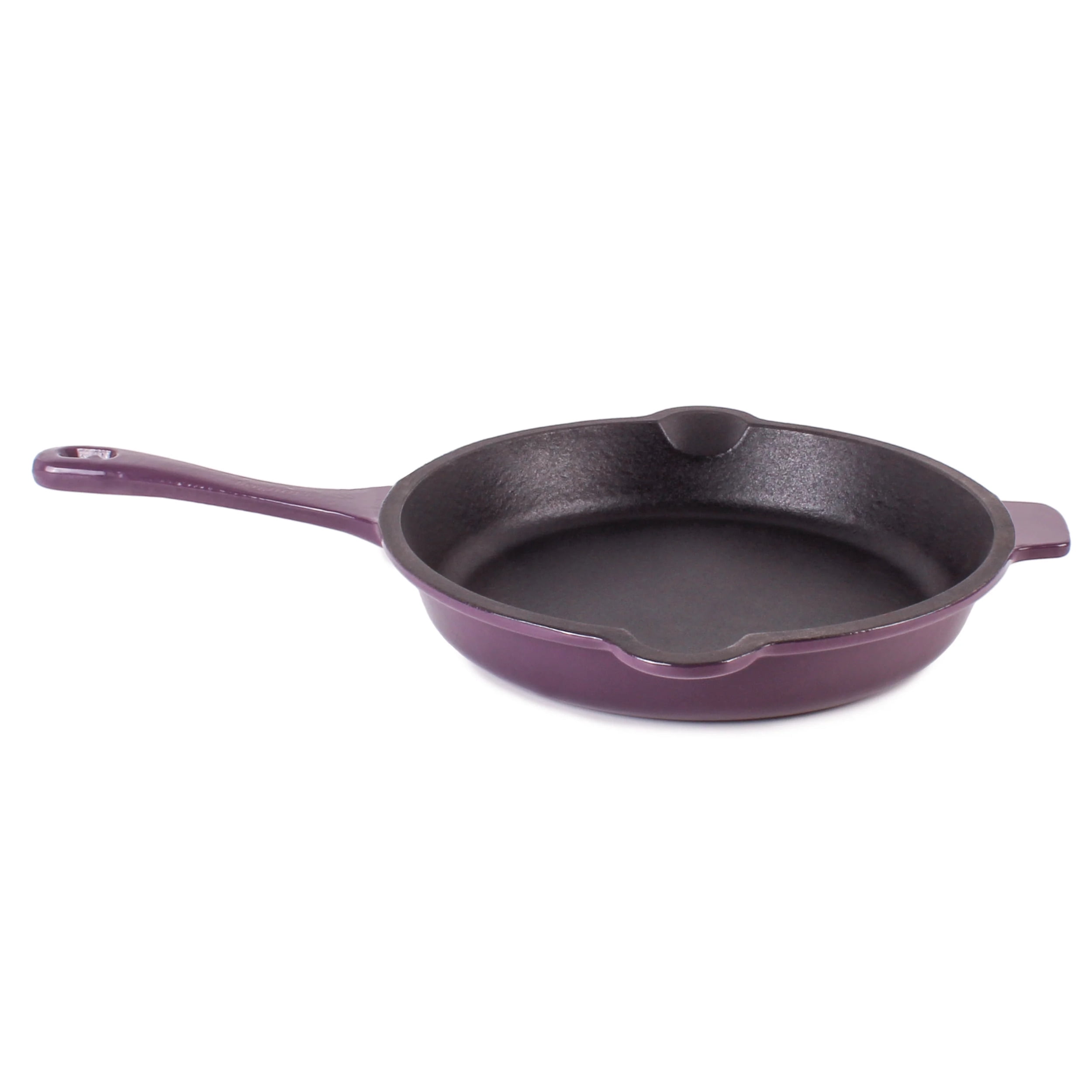 BergHOFF Neo Purple Cast Iron Stockpot With Lid – 8-Qt Dutch Oven For Slow Cooking & Baking