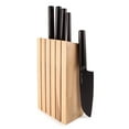 thumbnail image 1 of BergHOFF Ron 6pc Knife Block Set Black, 1 of 11