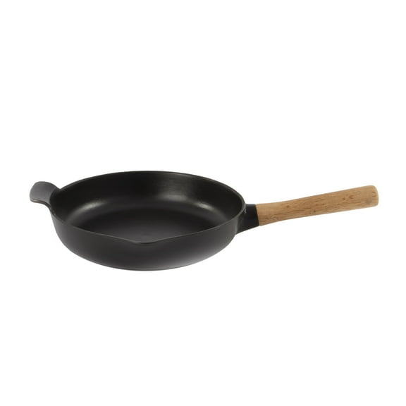 BergHOFF Ron Cast Iron 10.25" Fry Pan 2.6qt., Black