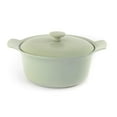 thumbnail image 1 of BergHOFF Ron Cast Iron 10" Dutch Oven 4.4qt. with Lid, Green, 1 of 10