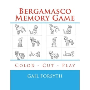 Bergamasco Memory Game: Color - Cut - Play, (Paperback)