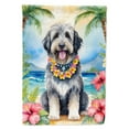 thumbnail image 1 of Bergamasco Sheepdog Luau Garden Flag 11.25 in x 15.5 in, 1 of 90