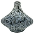 thumbnail image 1 of Bergamo Art 10" Wide Decorative Handmade Glass Patterned Lamp Vase-Grey, 1 of 6
