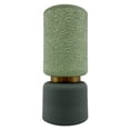 thumbnail image 1 of Bergamo Art 12 Inch Tall Modern Ceramic Flower Vase in Green, 1 of 7