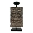 thumbnail image 1 of Bergamo Art Decorative Handmade Aluminum Artistic Candle Holder in Bronze, 1 of 4