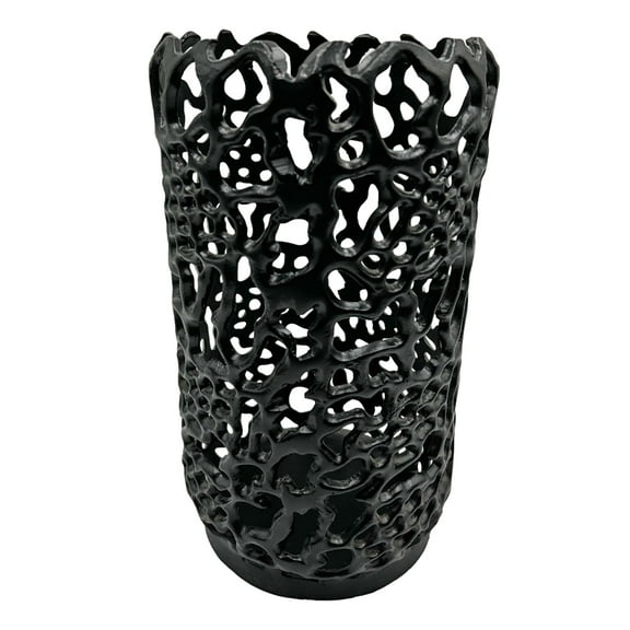 Bergamo Art Decorative Handmade Aluminum Cylinder Hurricane Candle holder