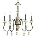 thumbnail image 1 of Bergamo Collection Five-Light Chandelier, 1 of 6