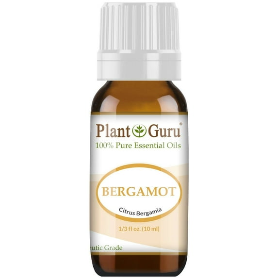 Bergamot Essential Oil 10 ml. 100% Pure Natural Undiluted Therapeutic Grade.