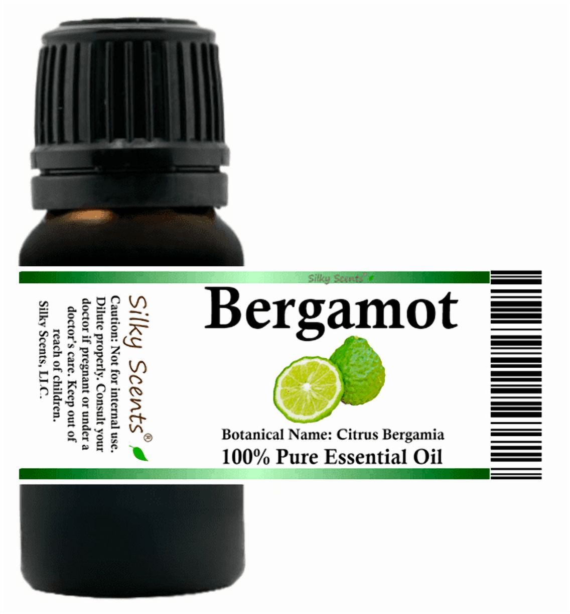 Bergamot Essential Oil 1 fl oz (30 ml) - 100% Pure and Natural by Silky Scents
