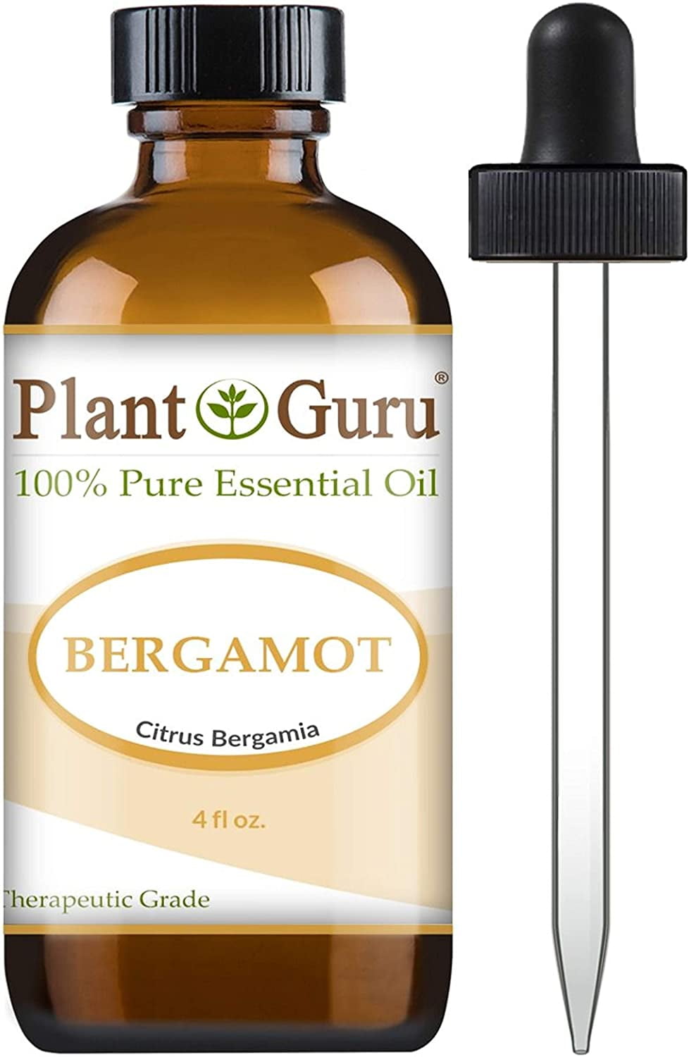 Bergamot Essential Oil 4 oz 100% Pure Natural Undiluted Therapeutic Grade.