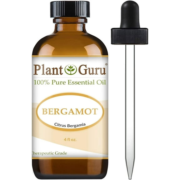 Bergamot Essential Oil 4 oz 100% Pure Natural Undiluted Therapeutic Grade.