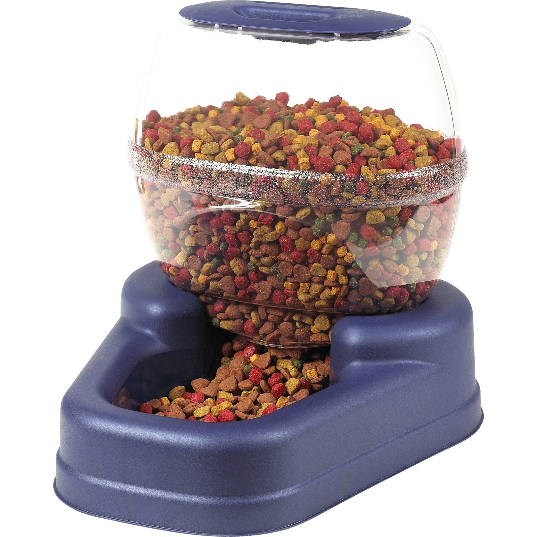 Bergan Elite Gourmet Pet Feeder-Color:Blue,Size:Large