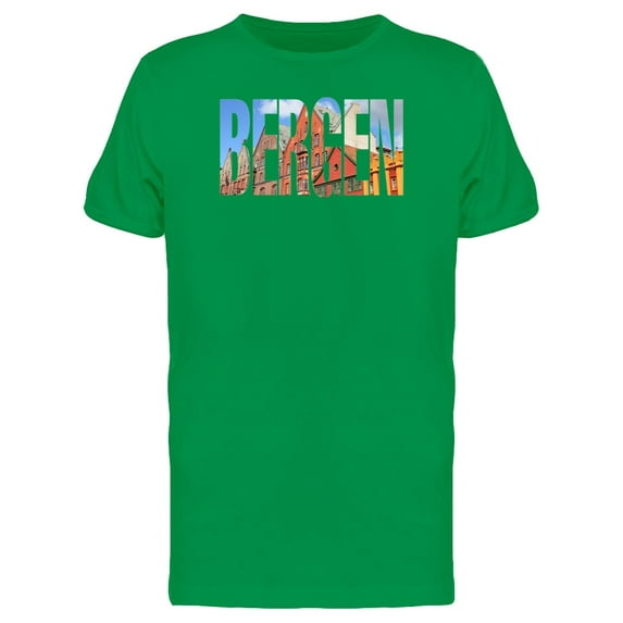 Bergen Travel Lovers Quote Tee Men's -Image by Shutterstock