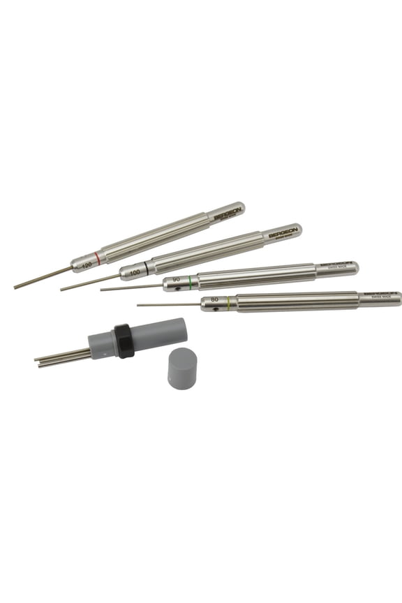 16988-P04 watch band/strap pin punch tool kit 4 piece set in pouch