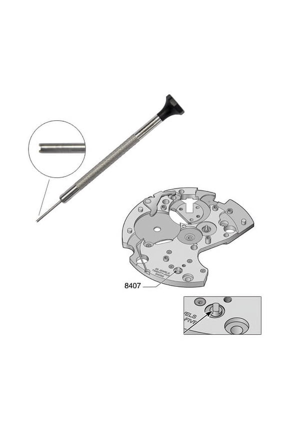 31081-EX-7750 special screw excenter for ETA / Valjoux 7750, 7751