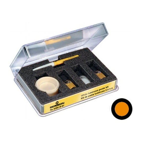 Bergeon 5680-O-07 orange luminous paste for watch hands