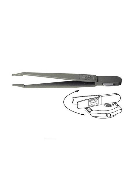 6460-P plastic battery tweezer with battery hatch opener for Swatch watches