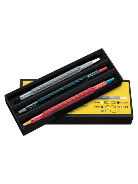 7404 assortment of 3 watch hands setting tool