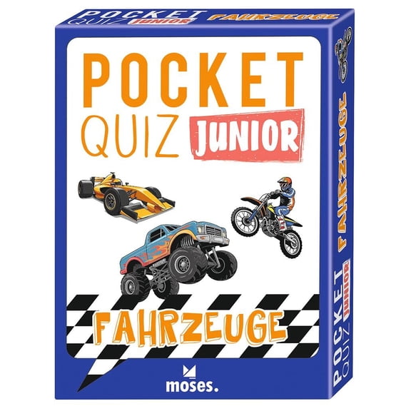 Berger M. A., N moses. Pocket Quiz junior Fahrzeuge Kinderquiz mit 100 Fragen run (Paperback)