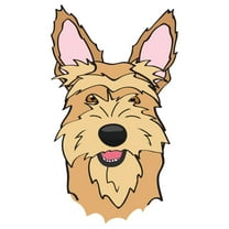 Berger Picard Decal | Indoor/Outdoor | Dog Lover Super Cute Sticker for SUV Windows, Dorm Rooms, Bedroom, Offices | SignMission personalized gift | 36"